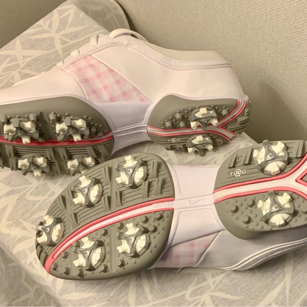 BRAND NEW - Nike Ace White/rose/Checkham womens golf shoes size 8.5!! - Picture 11 of 11